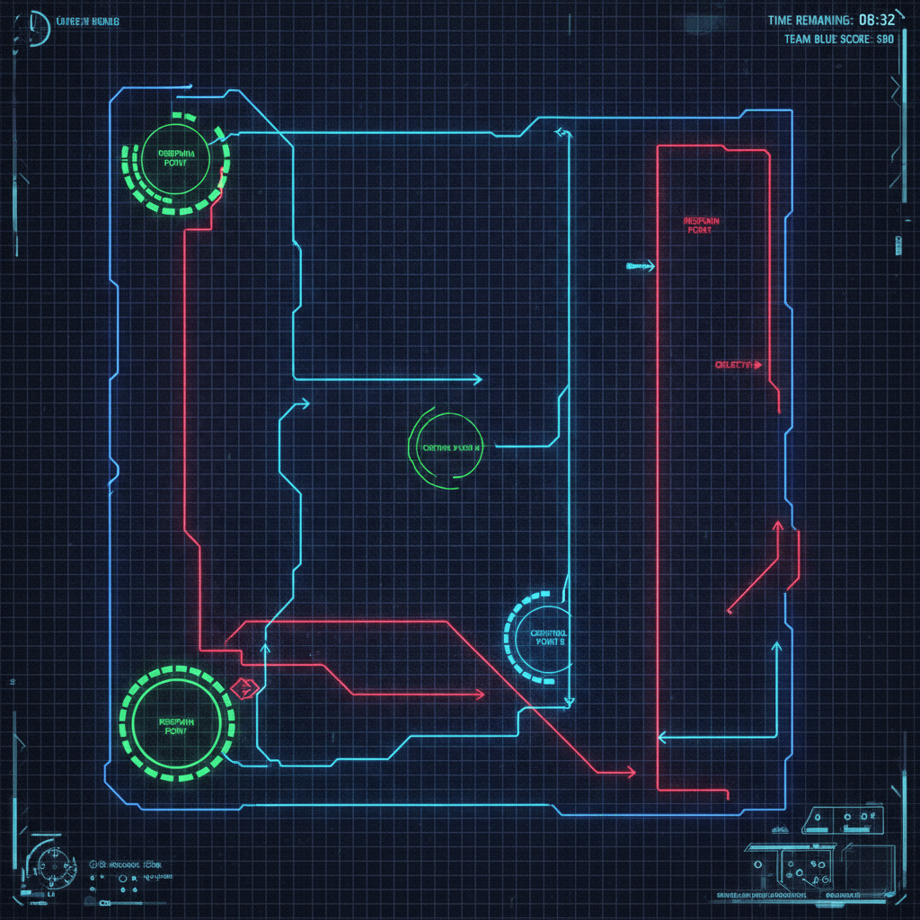 Mapa taktyczna areny